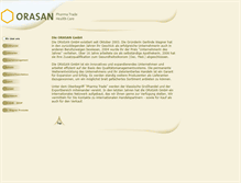 Tablet Screenshot of orasan.com